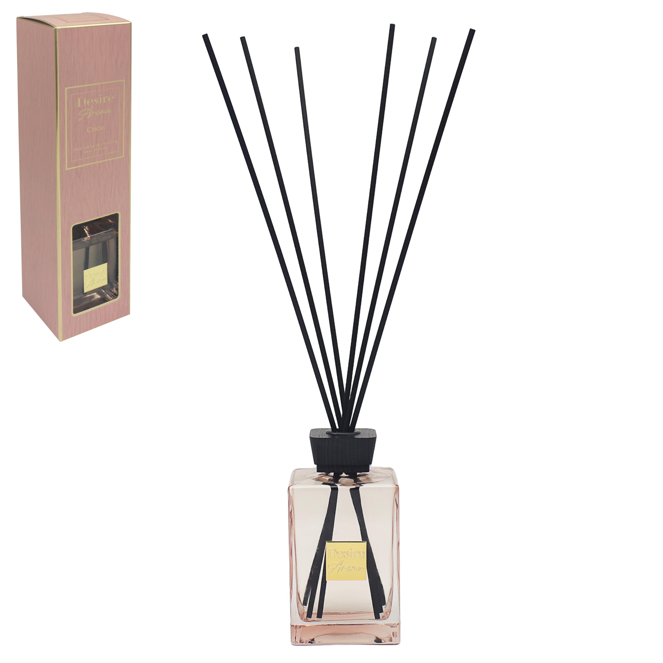 Luxury Reed Diffuser 500ml Desire Aroma Coco Air Freshener Home Fragrance Scent