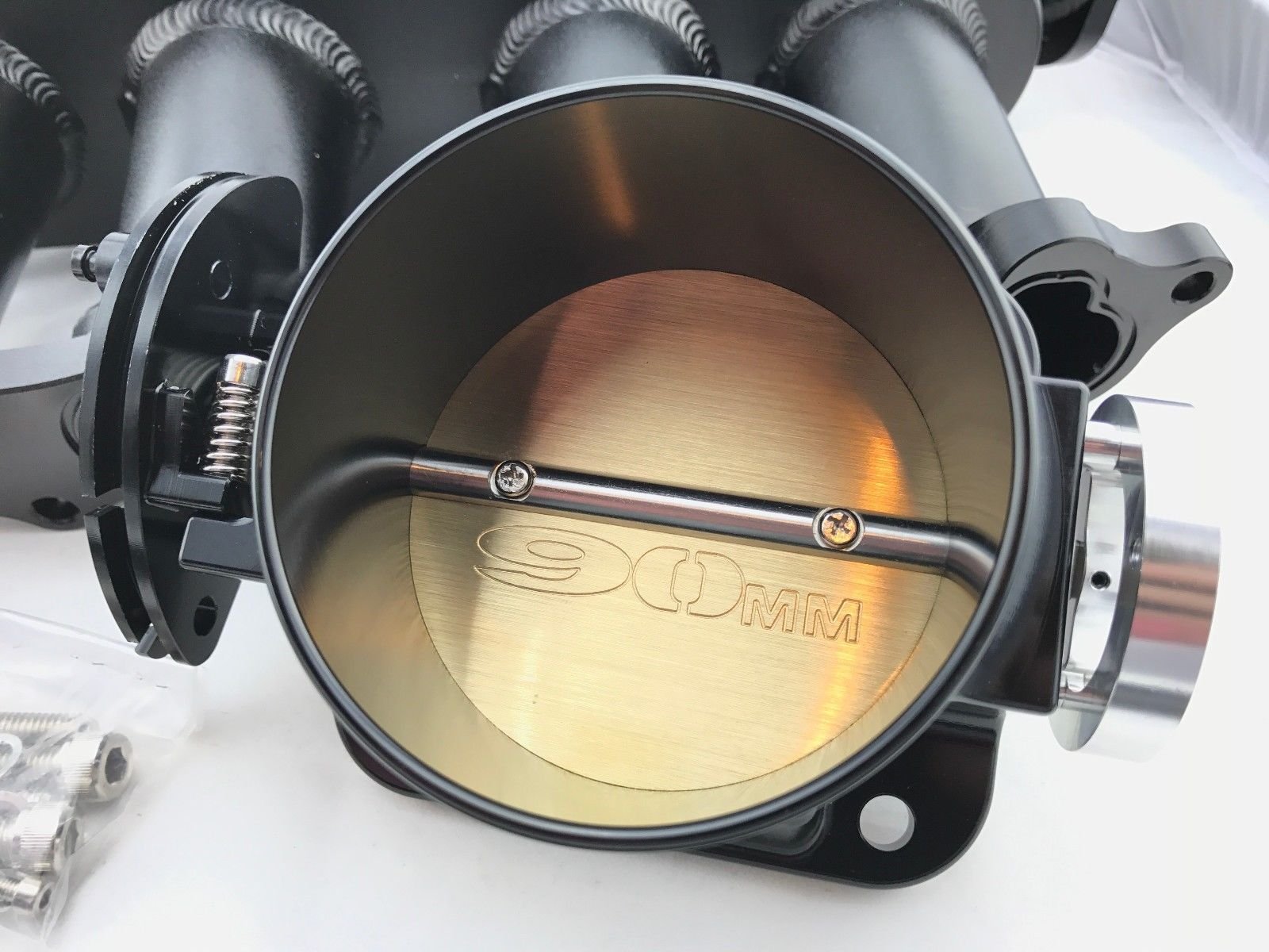 BILLET ALUMINUM INTAKE MANIFOLD Kit for SUPRA MKIV ARISTO 2JZGTE SET