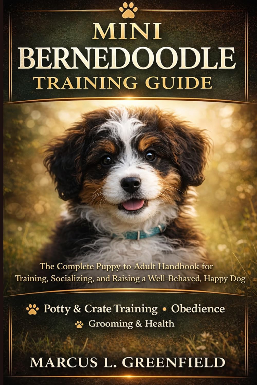 MINI BERNEDOODLE TRAINING GUIDE: The Complete Puppy-to-Adult Handbook for Training, Socializing, and Raising a Well-Behaved, Happy Dog