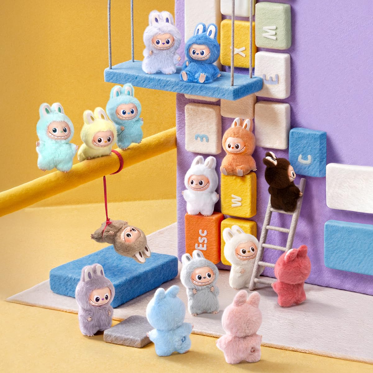 Amazon.co.jp: POP MART THE MONSTER PIN FOR LOVE シリーズぬいぐるみ