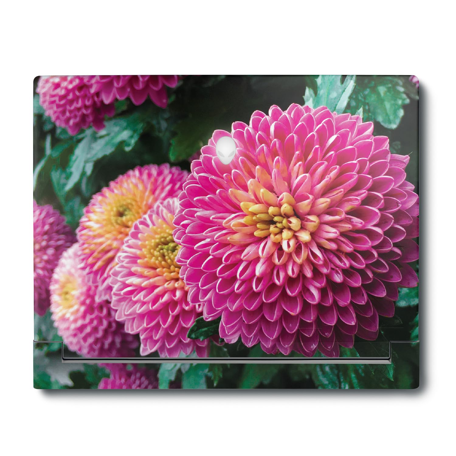 MightySkins Skin Compatible with Alienware X16 R1 (2023) Full Wrap Kit - Chrysanthemum | Protective, Durable, and Unique Vinyl Decal wrap Cover | Easy to Apply &amp; Change Styles | Made in The USA