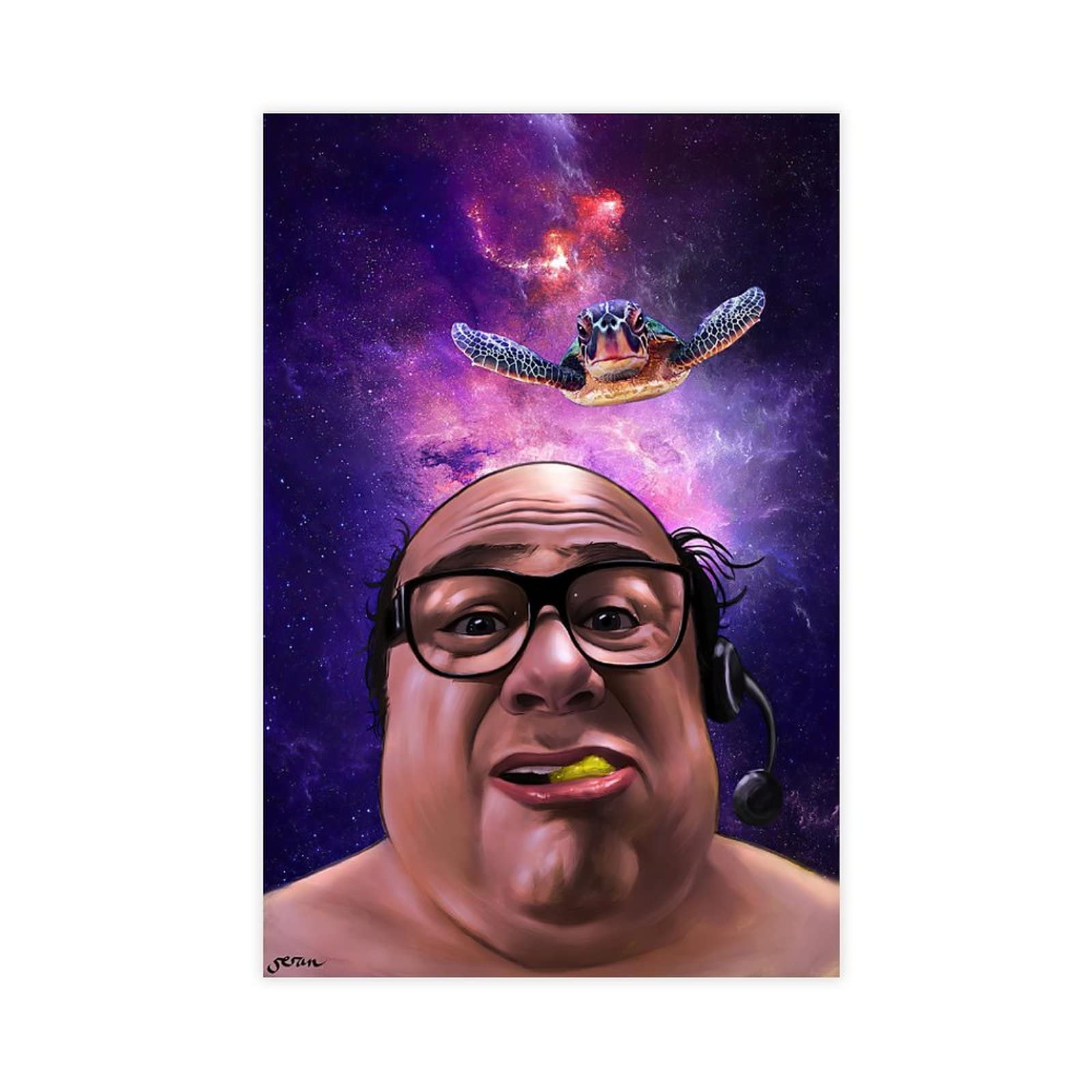 Danny DeVito Poster Canvas Poster Bedroom Decor Sports Landscape Office Room Decor Gift Unframe: 24x36inch(60x90cm)