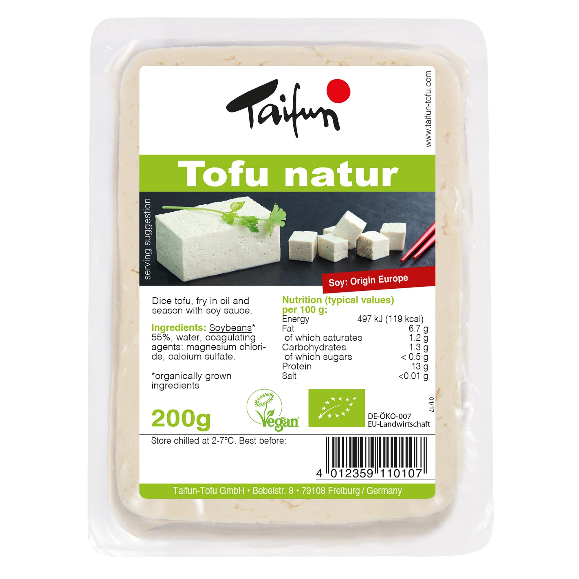 Taifun Organic Firm Tofu 200g