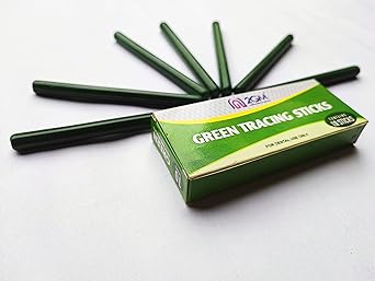 2GM Dental Green Tracing Sticks - 10 Sticks