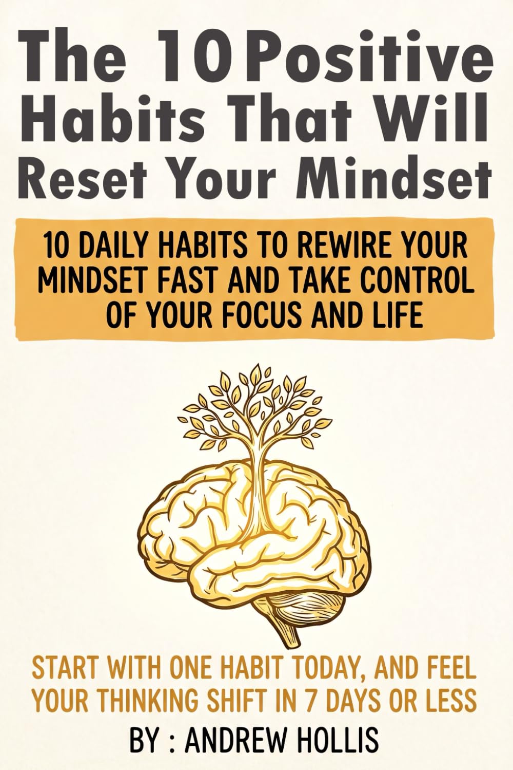 The 10 Positive Habits That Will Reset Your Mindset: A guide to good mental health habits and good habits to start now: build discipline, self-talk, ... daily routines that reset your mindset.