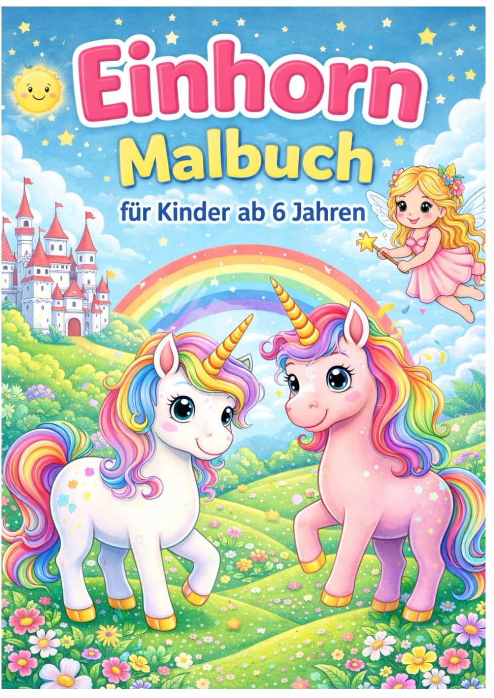 Einhorn Malbuch