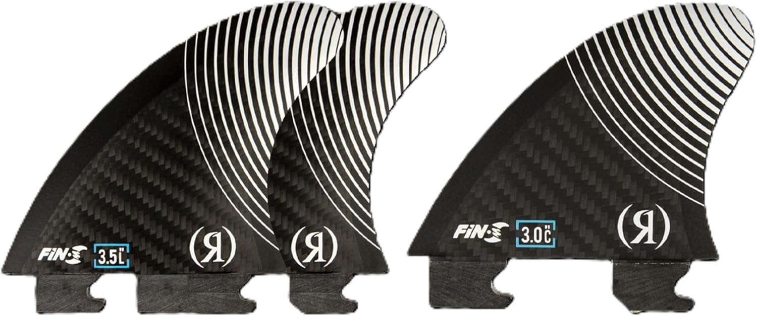 Ronix Floating Fin-S 2.0 Tool-Less Fiberglass (Pack of 3), 2-3.5 Outer & 1-3 Center