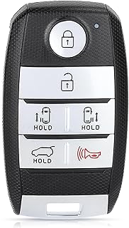 Keyless Entry Remote 6 Buttons Proximity Key Fob Replacement for Kia Sedona 2015 2016 2017 2018 2019 2020 2021(FCC:SY5YPFGE06 P/N:95440-A9300 ID47 Chip)
