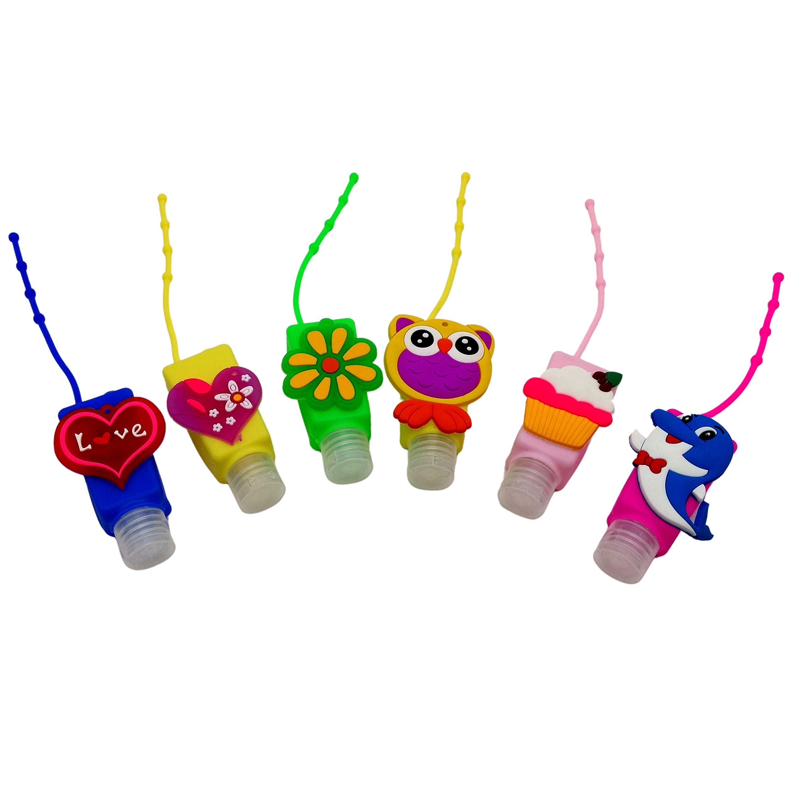 Oytra Multicolour Assorted Rubber Sanitizer Holder for Bags 6 Piece Designs As per Availability (B08RYR71GF) Amazon Price History, Amazon Price Tracker