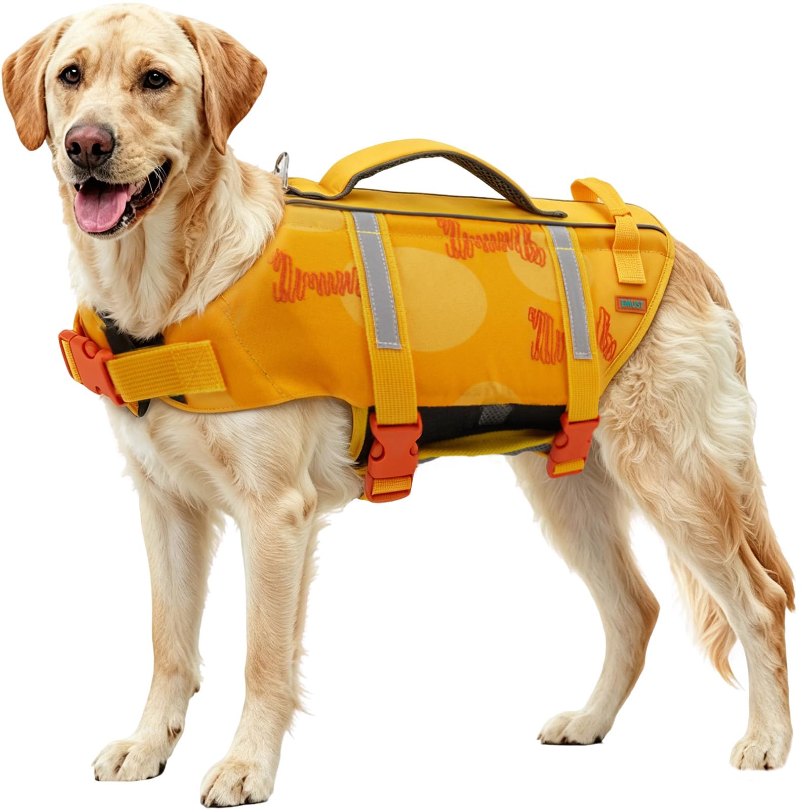 Photo 1 of EMUST Dog Life Jacket - OrangeBone, XXL