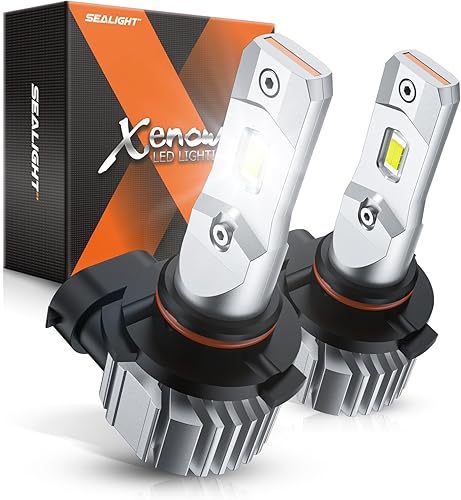 SEALIGHT Bombillas LED antiniebla 9145 H10 o DRL, 18000 lúmenes, 800% brillo, 9140 H10 9145, luces antiniebla LED para automóvil, 6500 K blanco frío