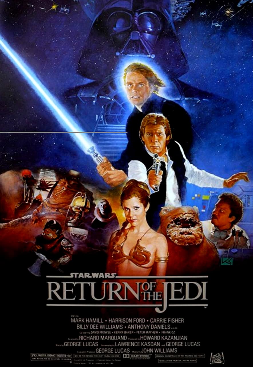 STAR WARS RETURN OF THE JEDI ポスター Star Wars Return of the jedi Poster A4 - Filmowy plakat