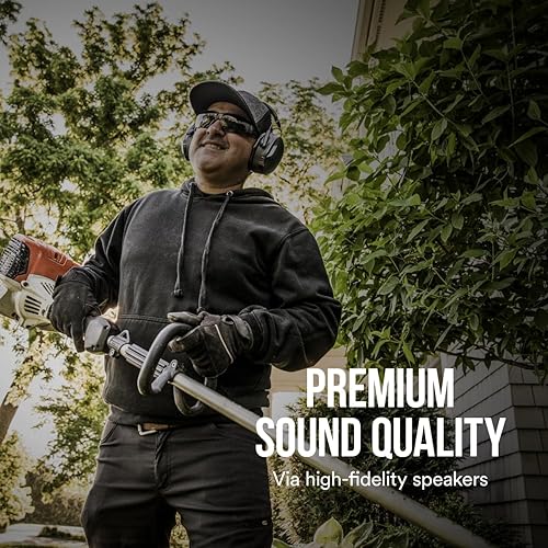 Miniatura 5 de 3M WorkTunes Connect + Protector auditivo inalámbrico solar con tecnología Bluetooth, protección auditiva Bluetooth con una clasificación de