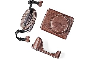 Rieibi G7X G7X II G7X III Case: Premium Leather Protection for Your Canon PowerShot Camera