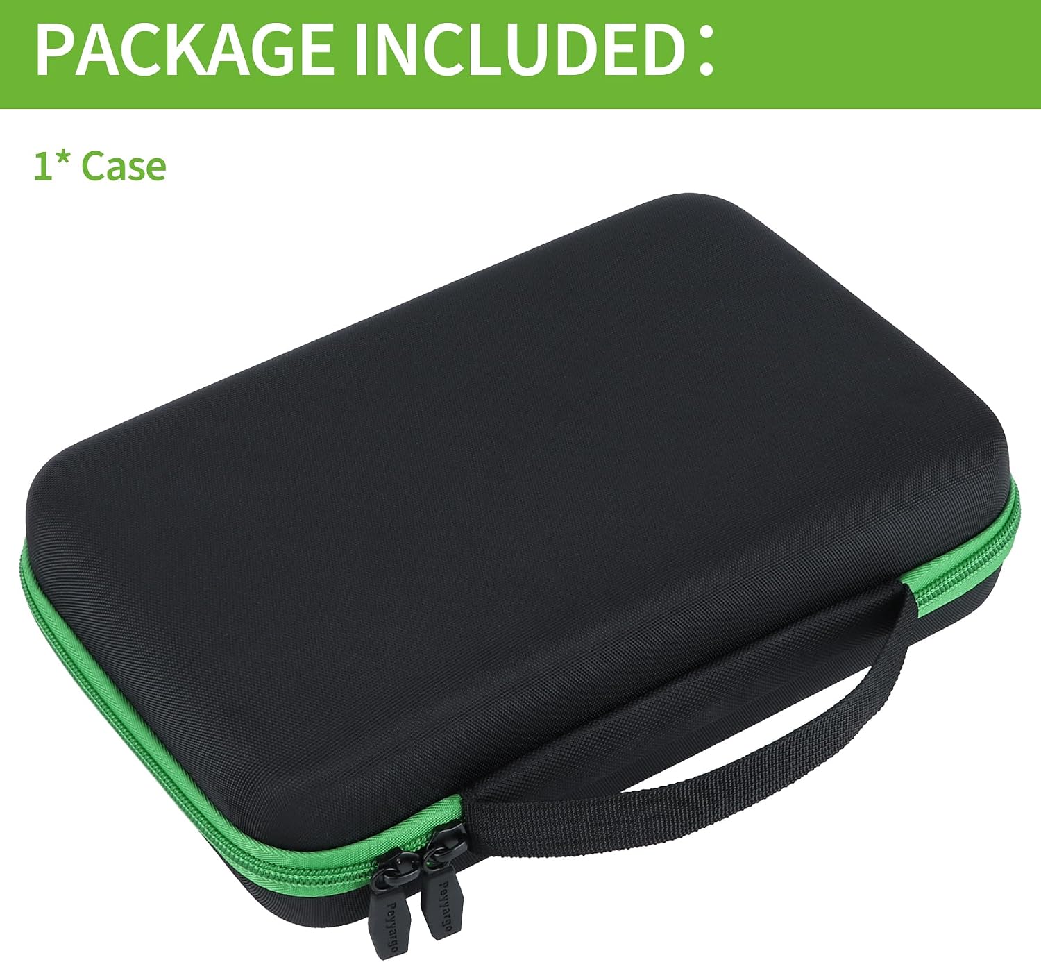 Storage Case Compatible with Leapfrog LeapPad Academy/LeapPad Ultimate/Epic Academy Edition Learning Tablet (Black + Green)