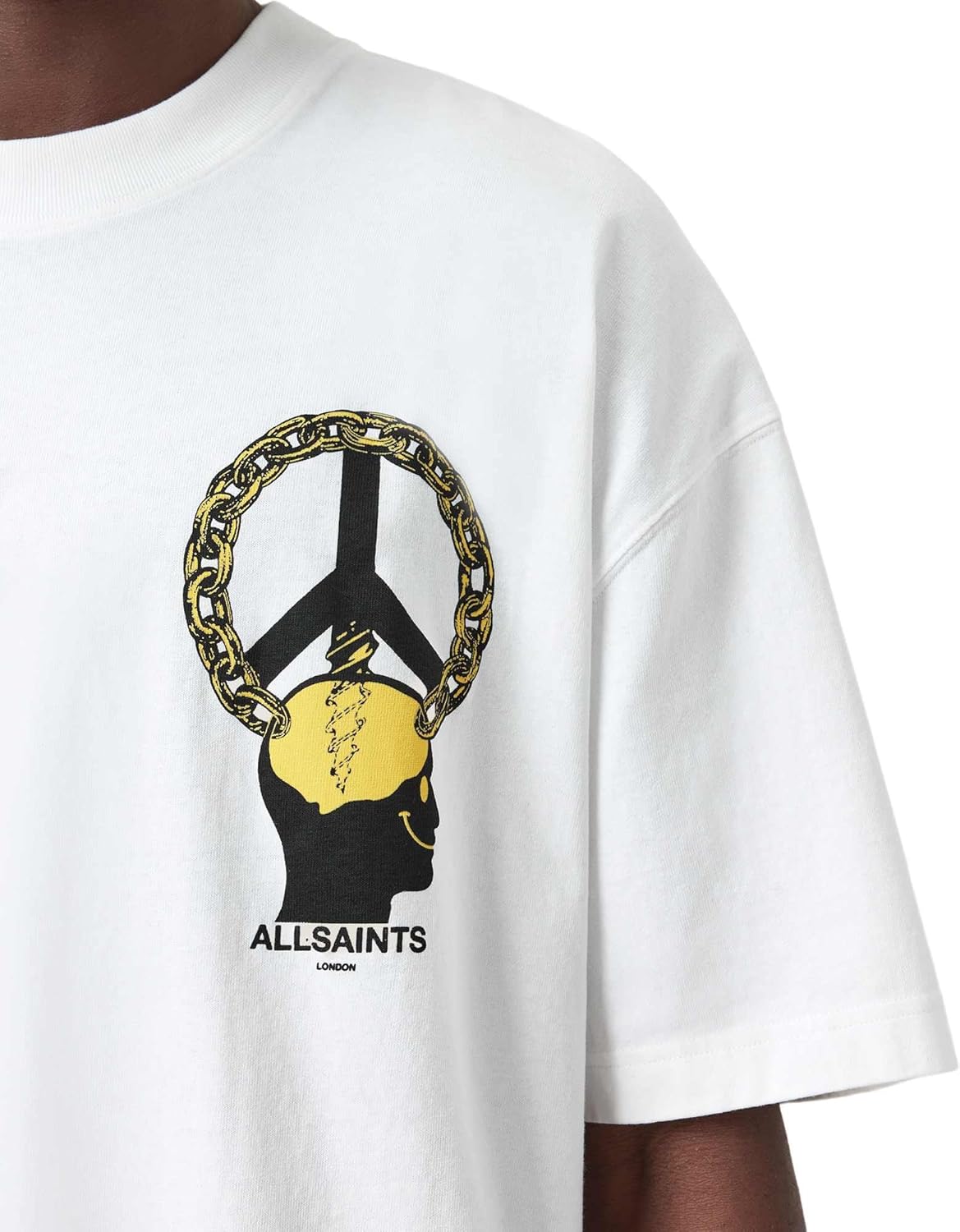 AllSaints Men's Screwed Ss Crew - Image 5