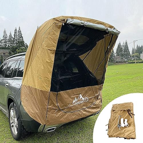 Miniatura 9 de Tienda SUV Tienda de campaña para portón trasero, Tienda de cola de coche al aire libre, Tienda de campaña para maletero de coche al aire libre,