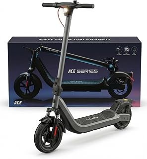 LAELIN E Scooter mit Straßenzulassung ABE, Elektroroller 500W Motor, 10 Zoll Gel Reifen, 35-45 km Reichweite, Vorderradfederung, Doppelbremse & TCS, IPX4