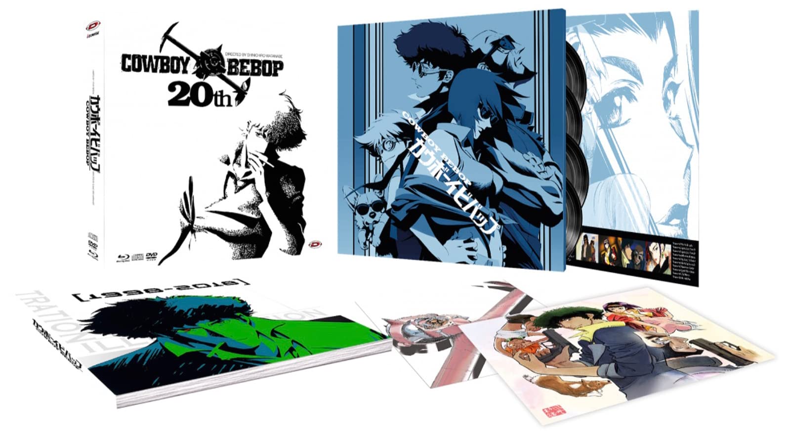 Cowboy Bebop - Intégrale - Edition LimitéeCollector : 20e Anniversaire - Coffret Combo Blu-ray + DVD