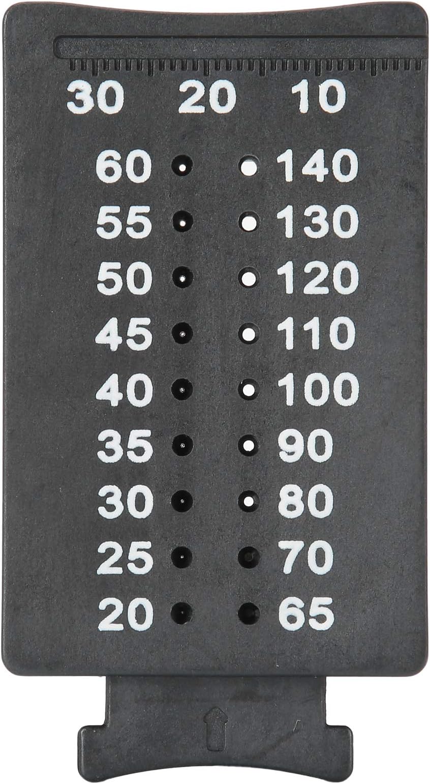 zhuolong, Gutta Percha Cutter Measuring Ruler Endodontic Span Measure Scale Dental Tool
