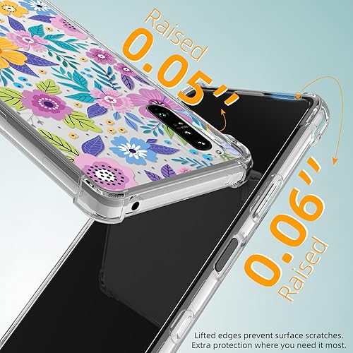 Miniatura 4 de Funda para Moto G Pure CaseG Power 2022, funda de TPU transparente para mujeres y niñas, funda de teléfono para mujeres y niñas, flor suave y