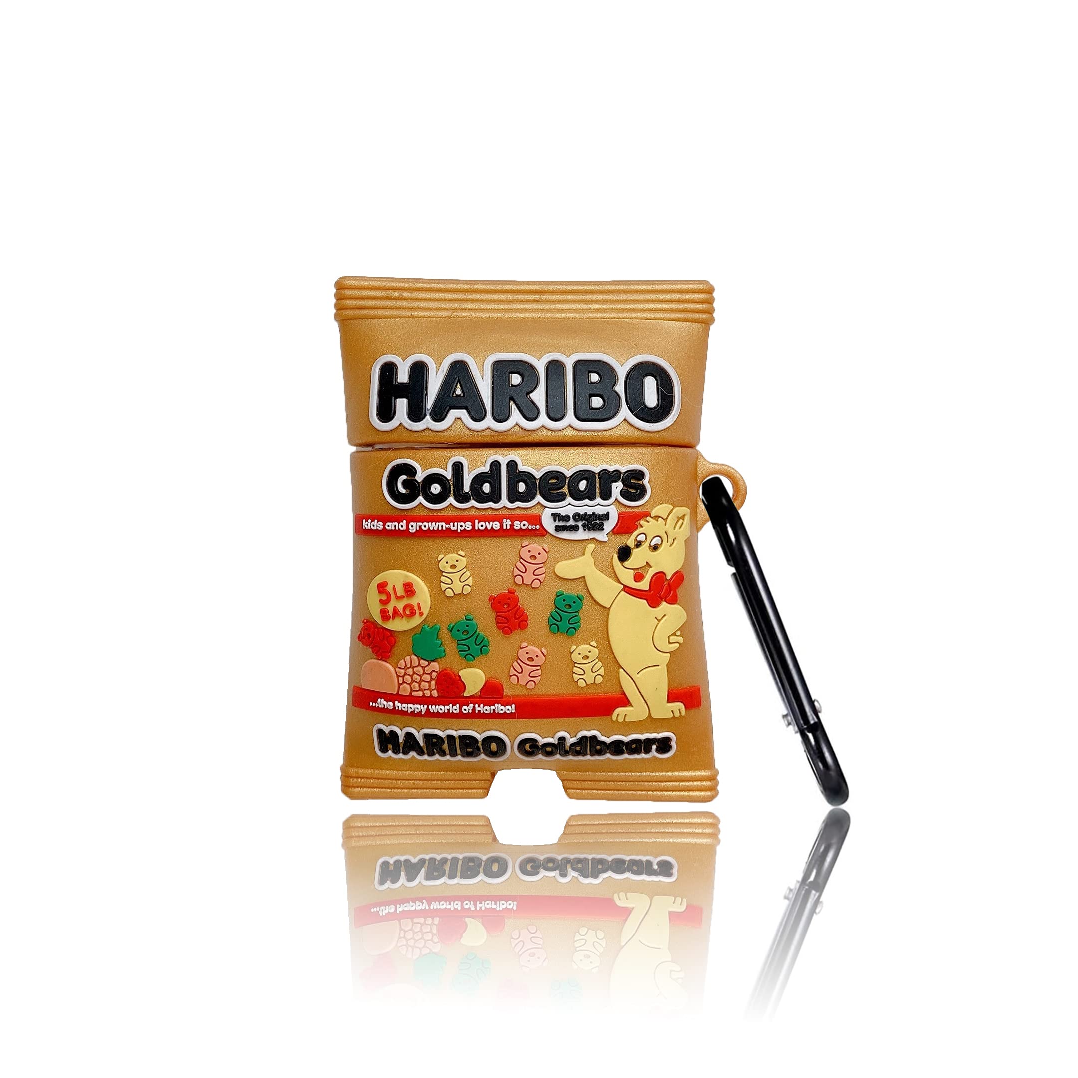 FooHOOK Cute Airpod Case, 3D Cartoon Funny Protection Case