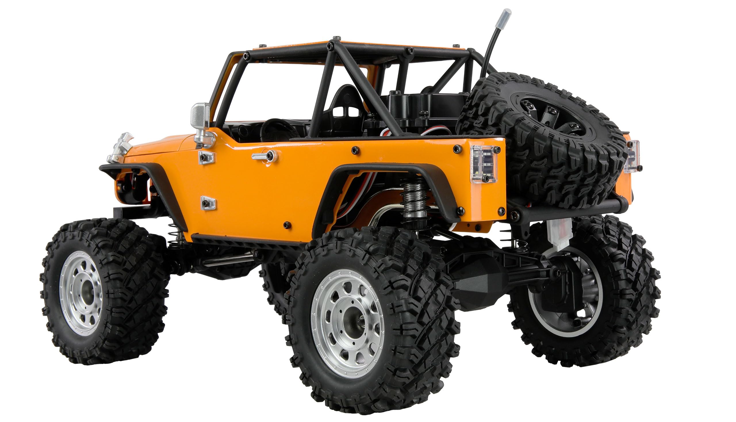 Amewi Hyper Go SC+ Scale Crawler Pro Version brushless FOC 1:12 RTR giallo RC telecomandato