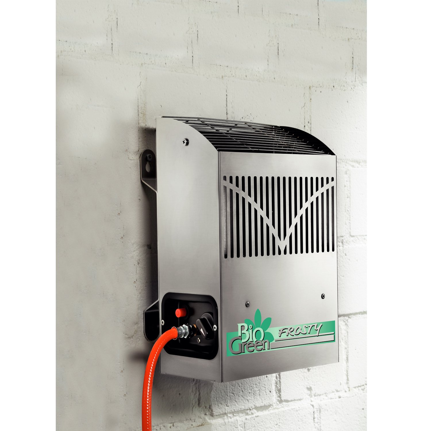 Bio Green Gas-Gewächshaus-Heizung Frosty | 4500 Watt | Frostschutz-Funktion, Nullabschaltung und Sauerstoffmangel-Sicherung | Boden- und Wandmontage