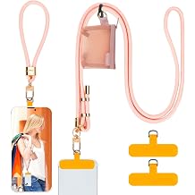 HOTEMIA Cell Phone Lanyard, Adjustable Detachable Neck Cord Lanyard Strap Compatible with card mobile key