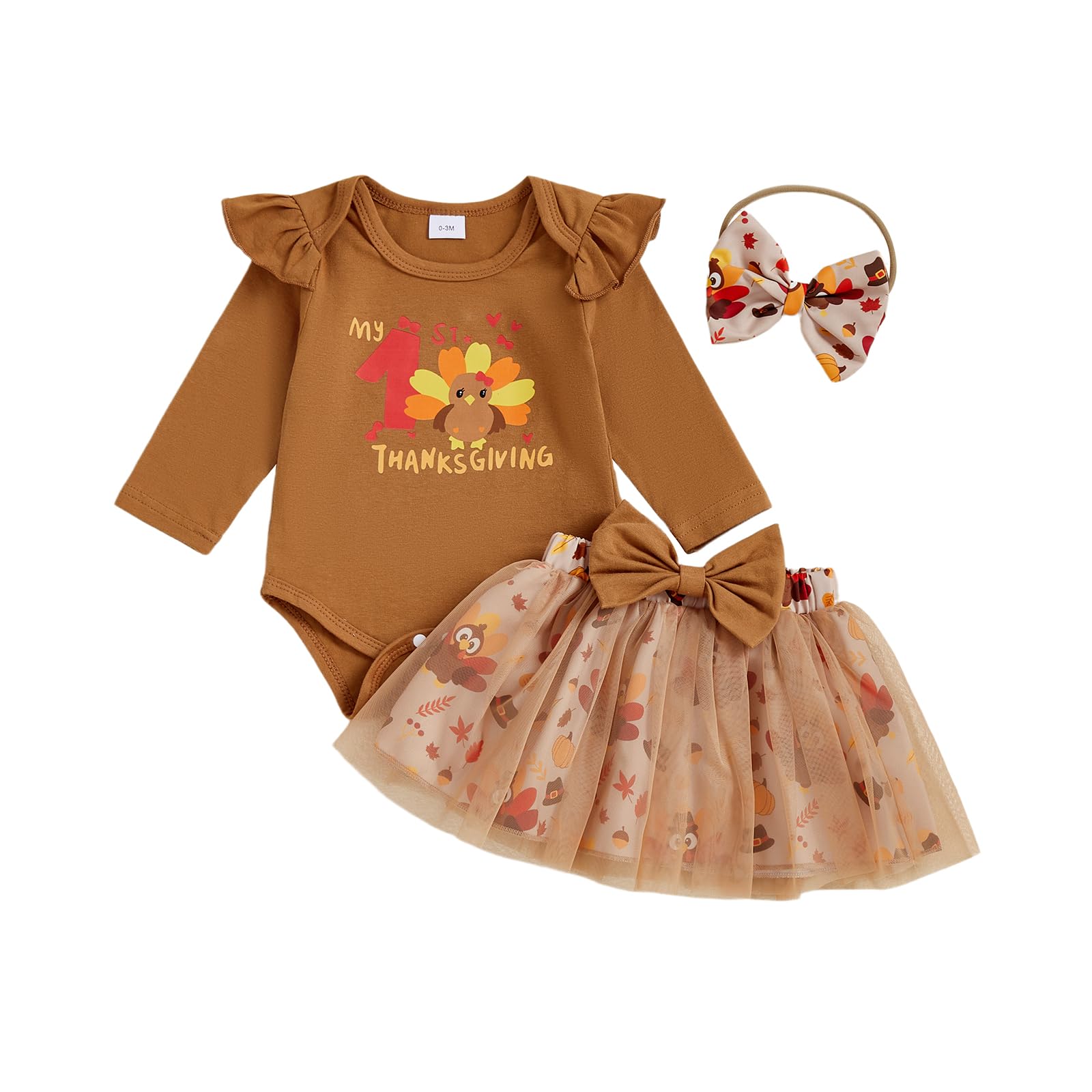 HYADRBLEBY Tutu Skirt Romper Set