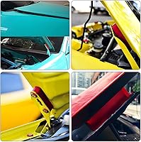 Vista 5 de zipelo Kit de Espaciador Elevador de Capó de Coche, Kit de Modificación de Espaciador de Ventilación del Capó Frontal de Aleación de Aluminio