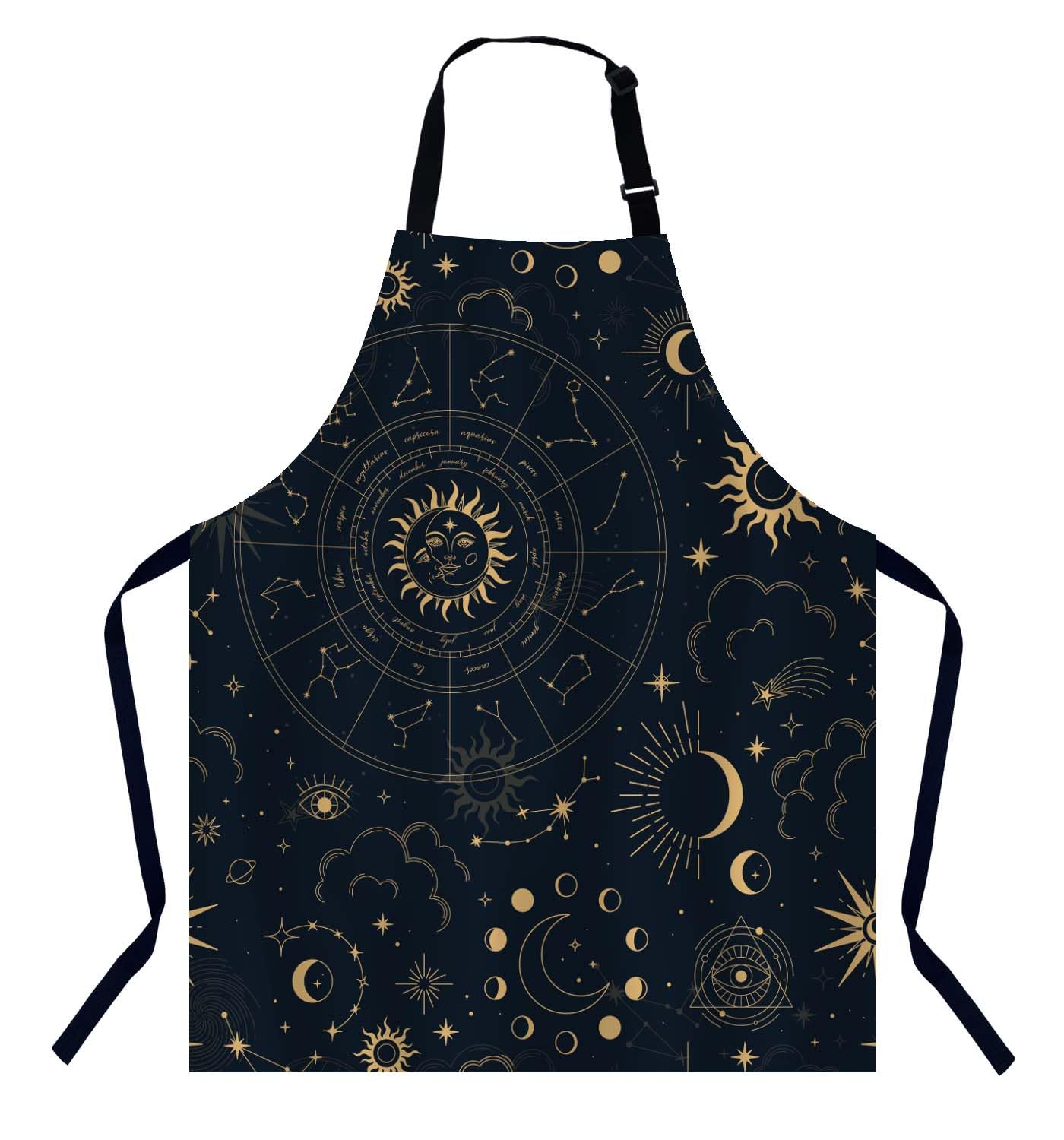 BGBDEIA Magic Apron for Women Men, Adjustable Apron Cooking Kitchen Chef Apron for Home Kitchen, Baking Gardening BBQ, Coffee House, Restaurant