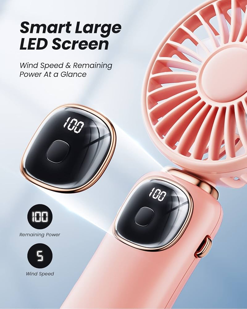 パーソナルファン Amazon | coldSky ポータブル手持ちファン 4000mAh バッテリー