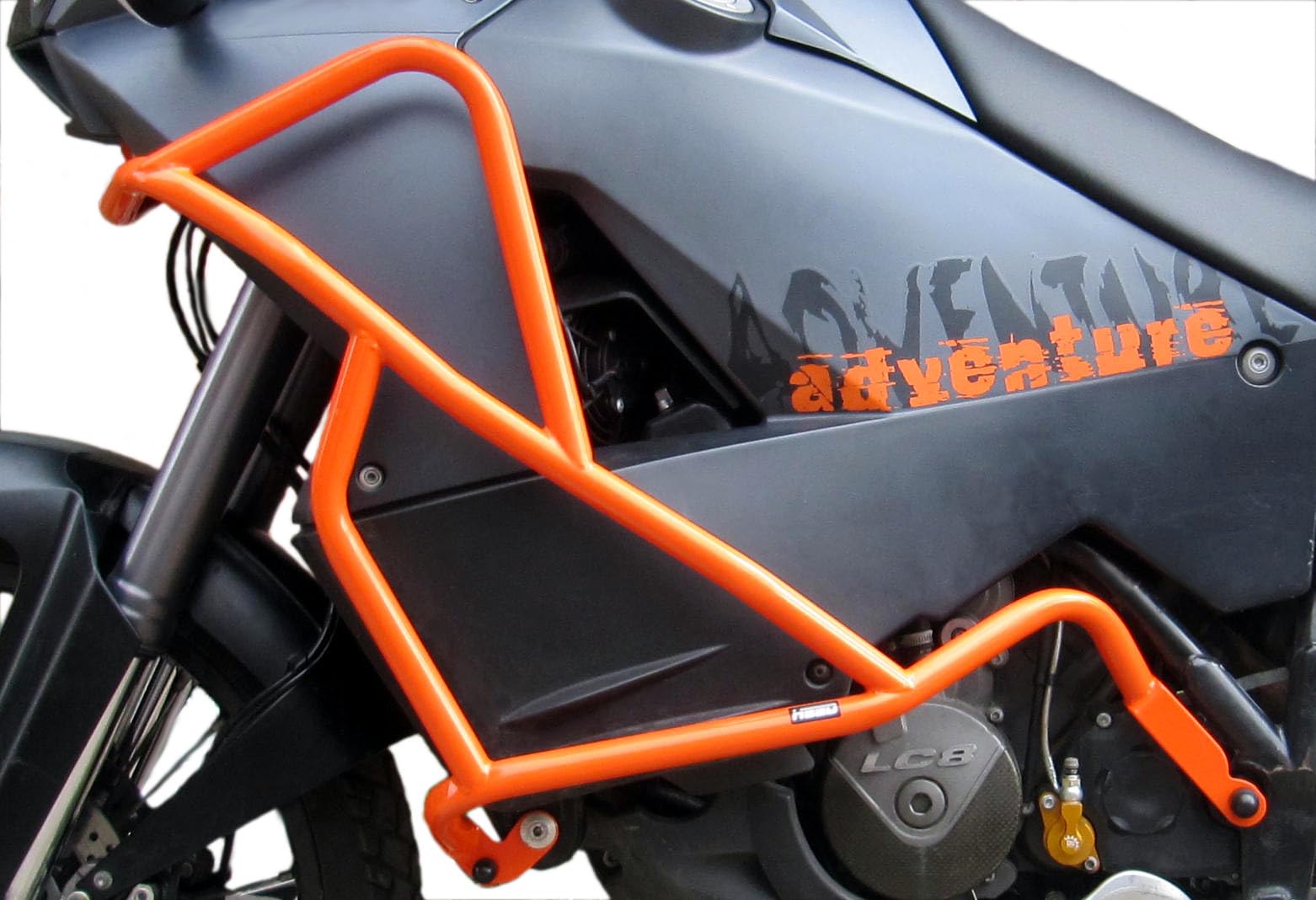 Defensa protector de motor HEED para motocicletas 990 Adventure (06-12) - naranja