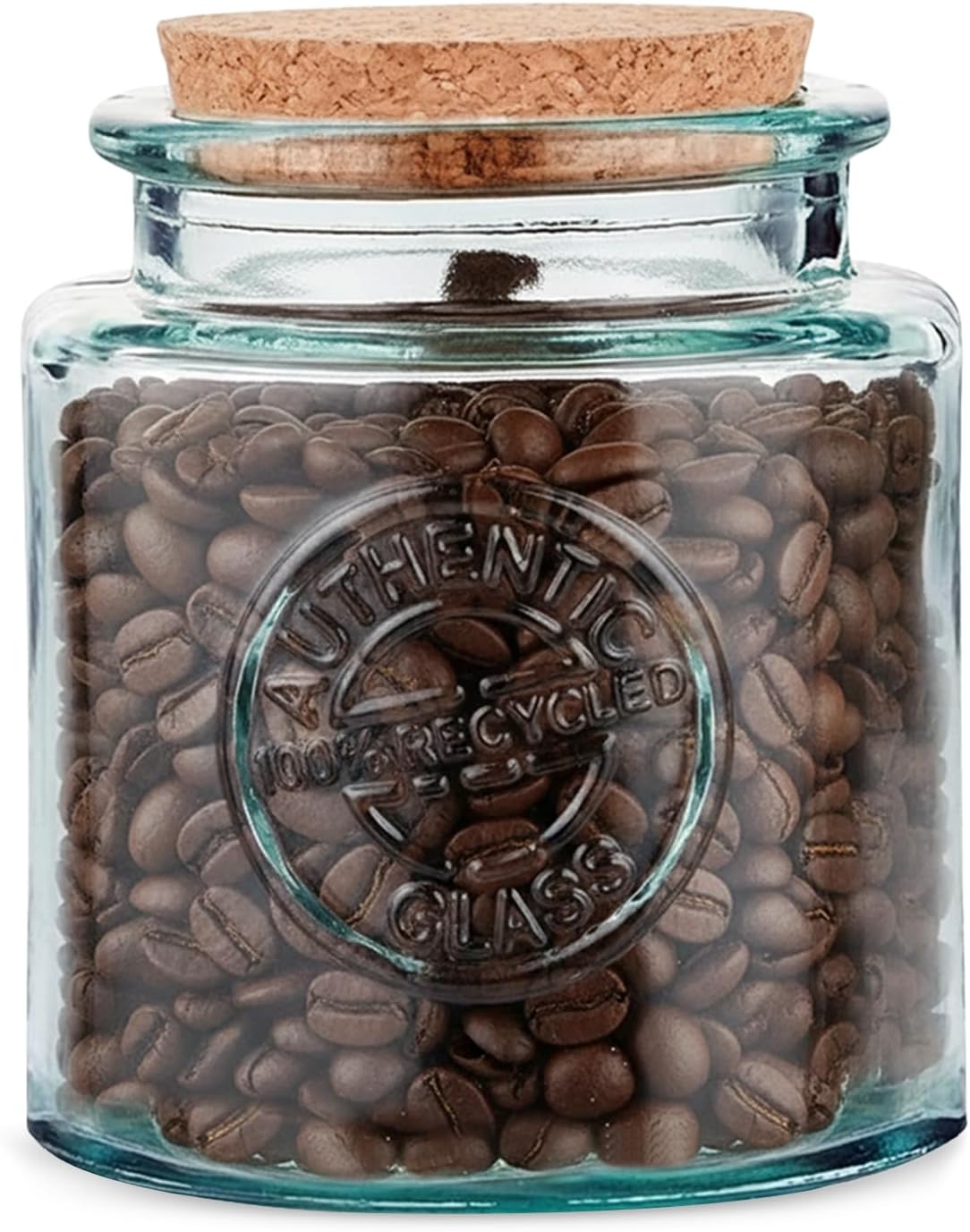 Couronne Company Authentic Glass Jar with Cork, G5689-C, 250ml, 1 Piece