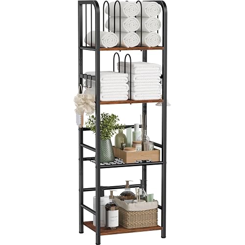 Metal Towel Storage Shelf for Bathroom