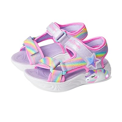 SKECHERS KIDS Unicorn Dreams Sandal Dreamy Unicorns 303107L (Little Kid/Big Kid) Girls Shoes Lavendar/Multi