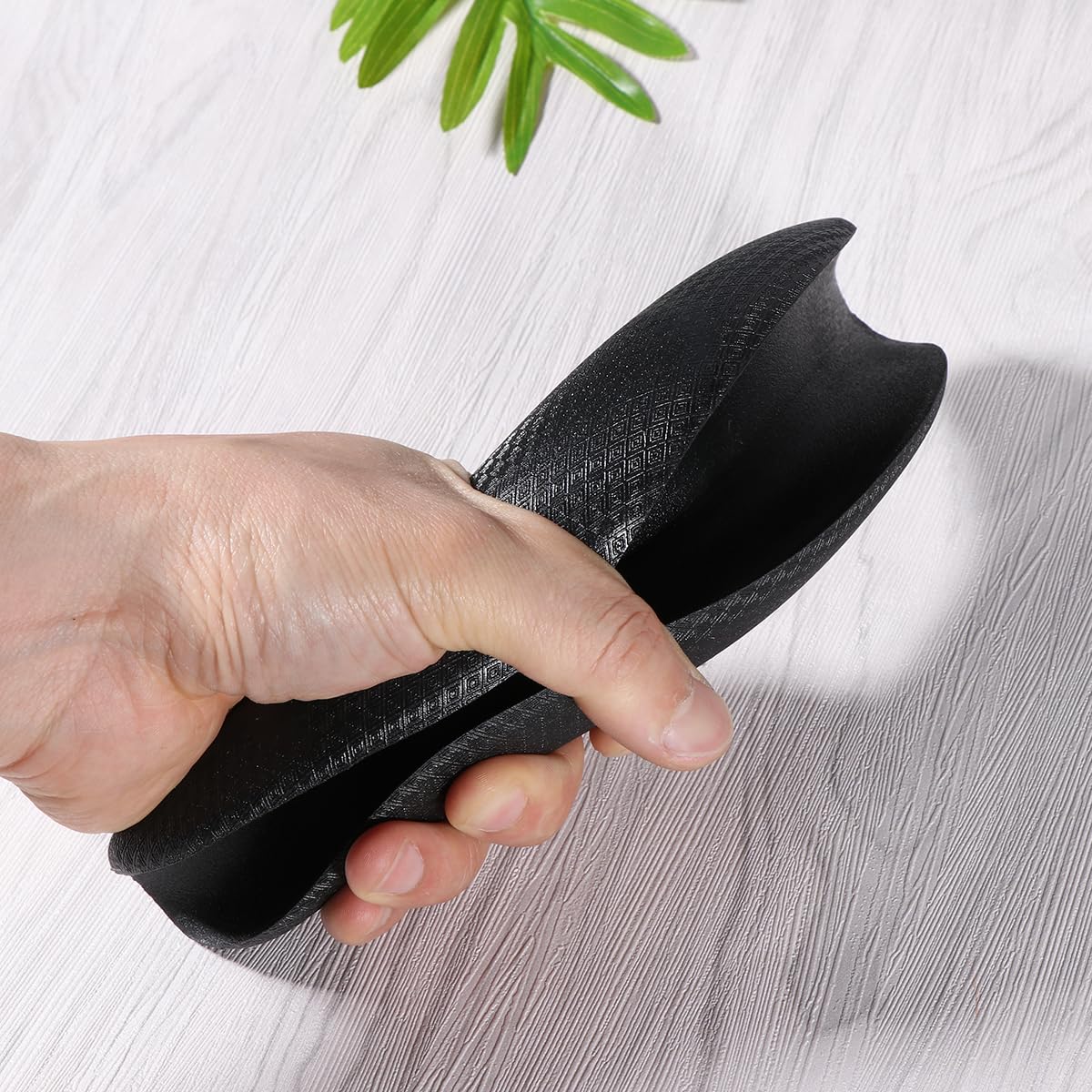 Healifty Shampoo Bowl Cuscino cervicale in Gomma per capelli e cervicale, per parrucchieri, lavabo, vasca da bagno, strumento (nero)