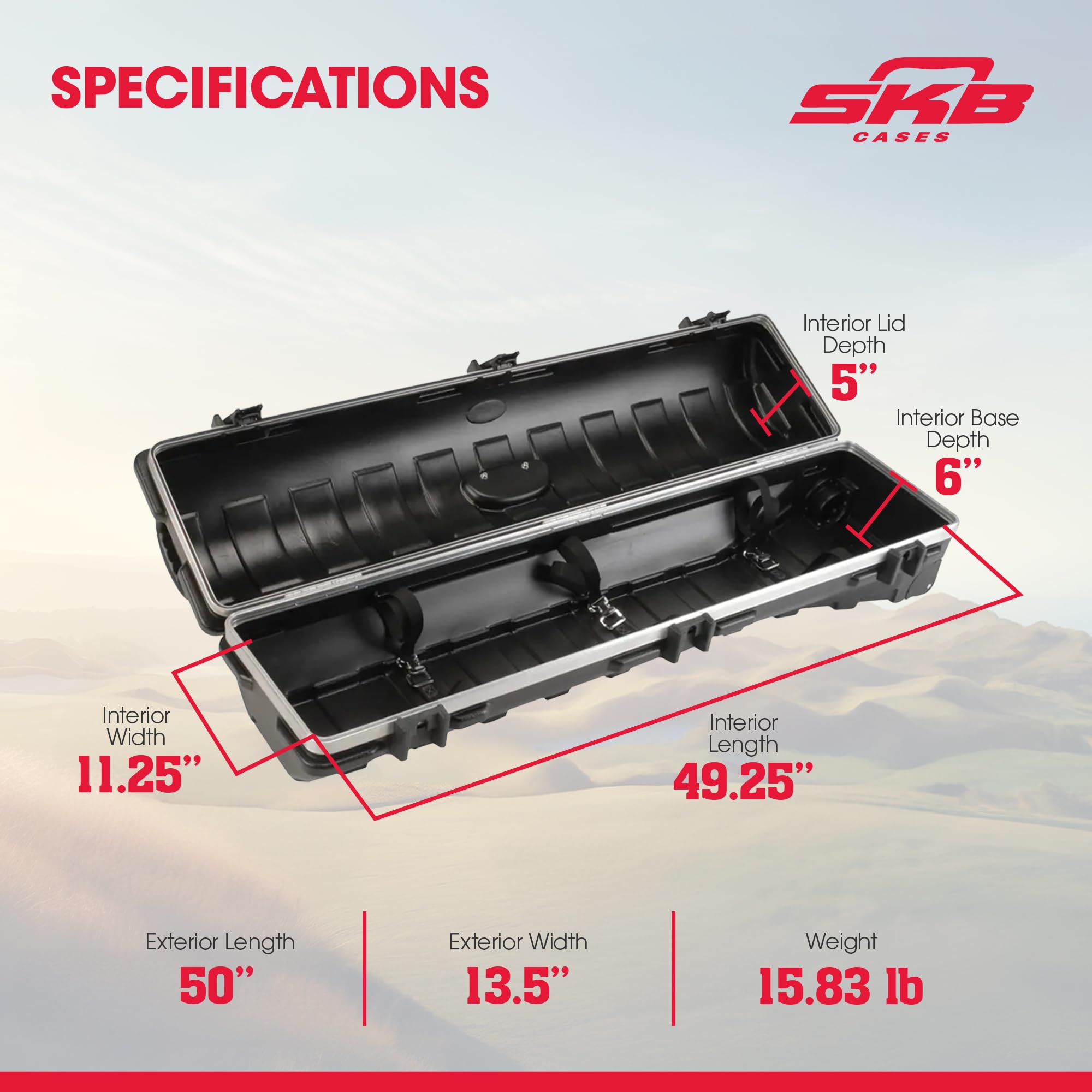 Amazon.com: SKB vSeries ATA Regular Stand Case with Polyethylene