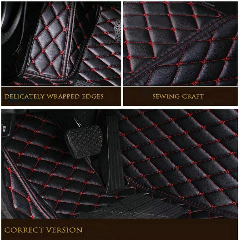Custom Leather Waterproof Car Floor Mats for 99% Sedan SUV Sports Car Black Beige Men's Women's Vehicle Pads Mat (Beige)