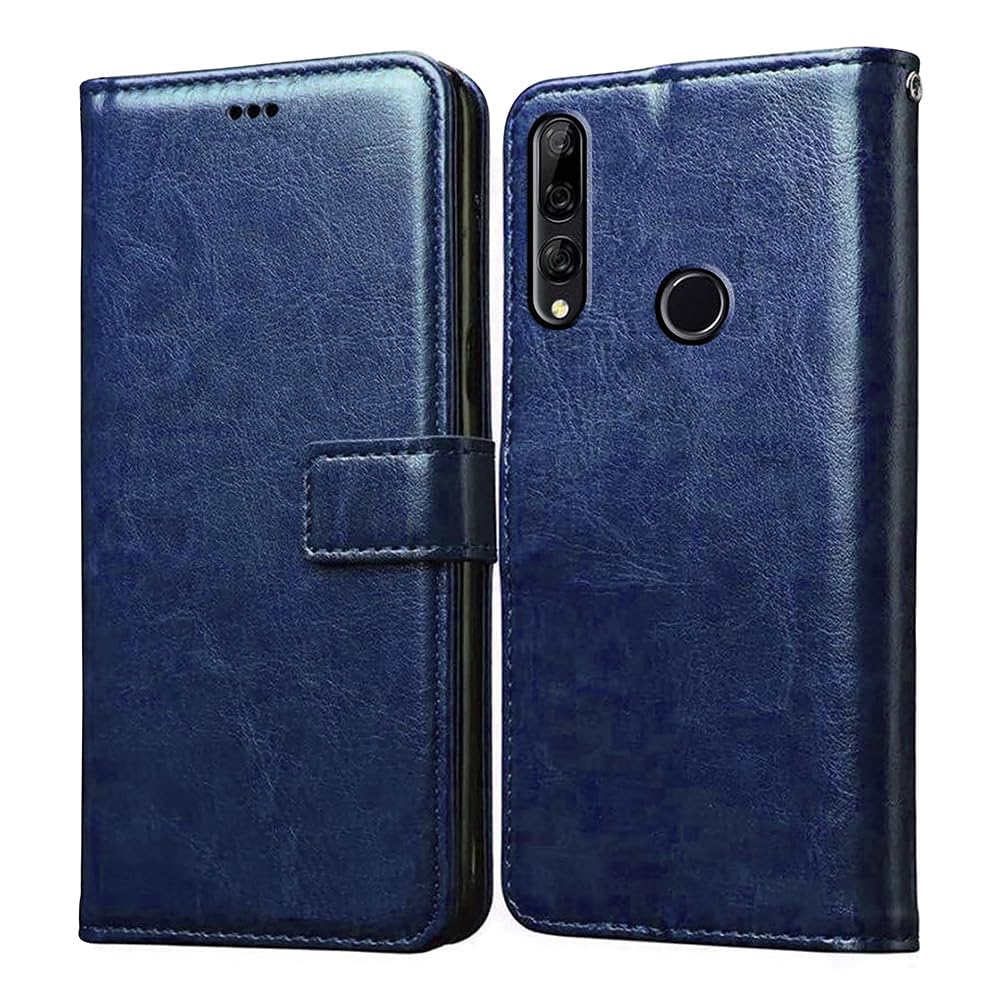 Huawei Y9 Prime 4G Flip Cover - Leather & Stand -9