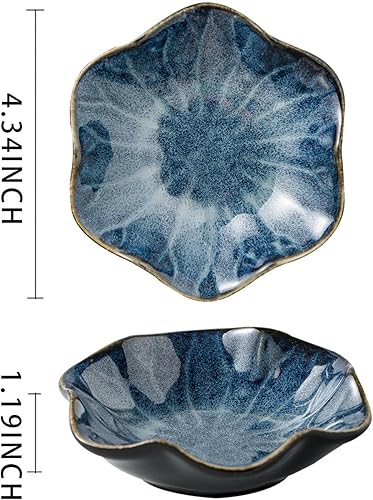 Miniatura 2 de Bandeja de cerámica para joyas, soporte para platos para mesa, plato de baratija para joyas, pequeño cuenco de joyería para amigos, regalos únicos