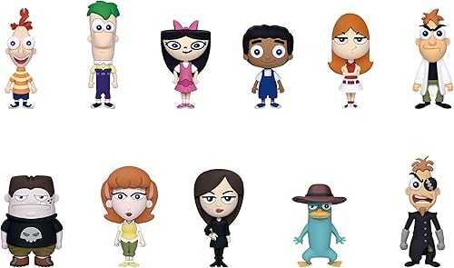 Disney Phineas & Ferb - Clip de bolsa de espuma 3D, serie 1 - Bolsa ciega (una f