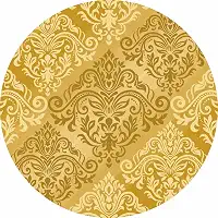 Capa Para Sousplat 35cm Ano Novo (SANV0002)