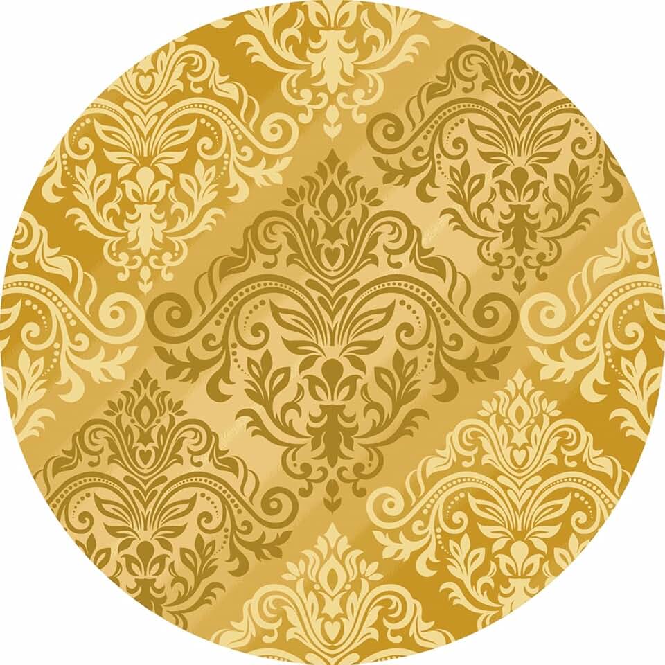 Capa Para Sousplat 35cm Ano Novo (SANV0002)