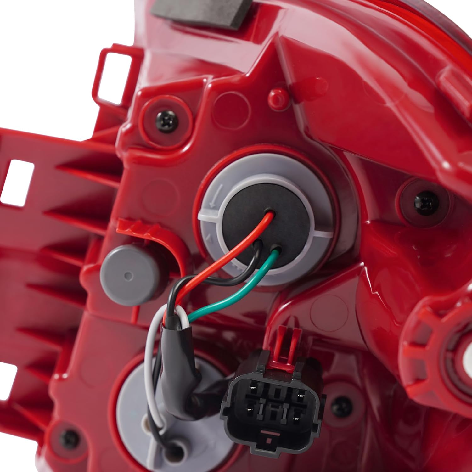 Taillight Assemblies for 2016-2018Hyundai Tucson Halogen Low-End Version Taillight Left Driver Side Brake Stop Lamp, Parking Light Red Clear Lens (Left Driver Side)