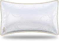 Vista 8 de Royal Therapy Juego de 2 almohadas tamaño Queen – Almohadas, almohada de dormir de lado – Almohada de plumón alternativa ajustable, almohadas