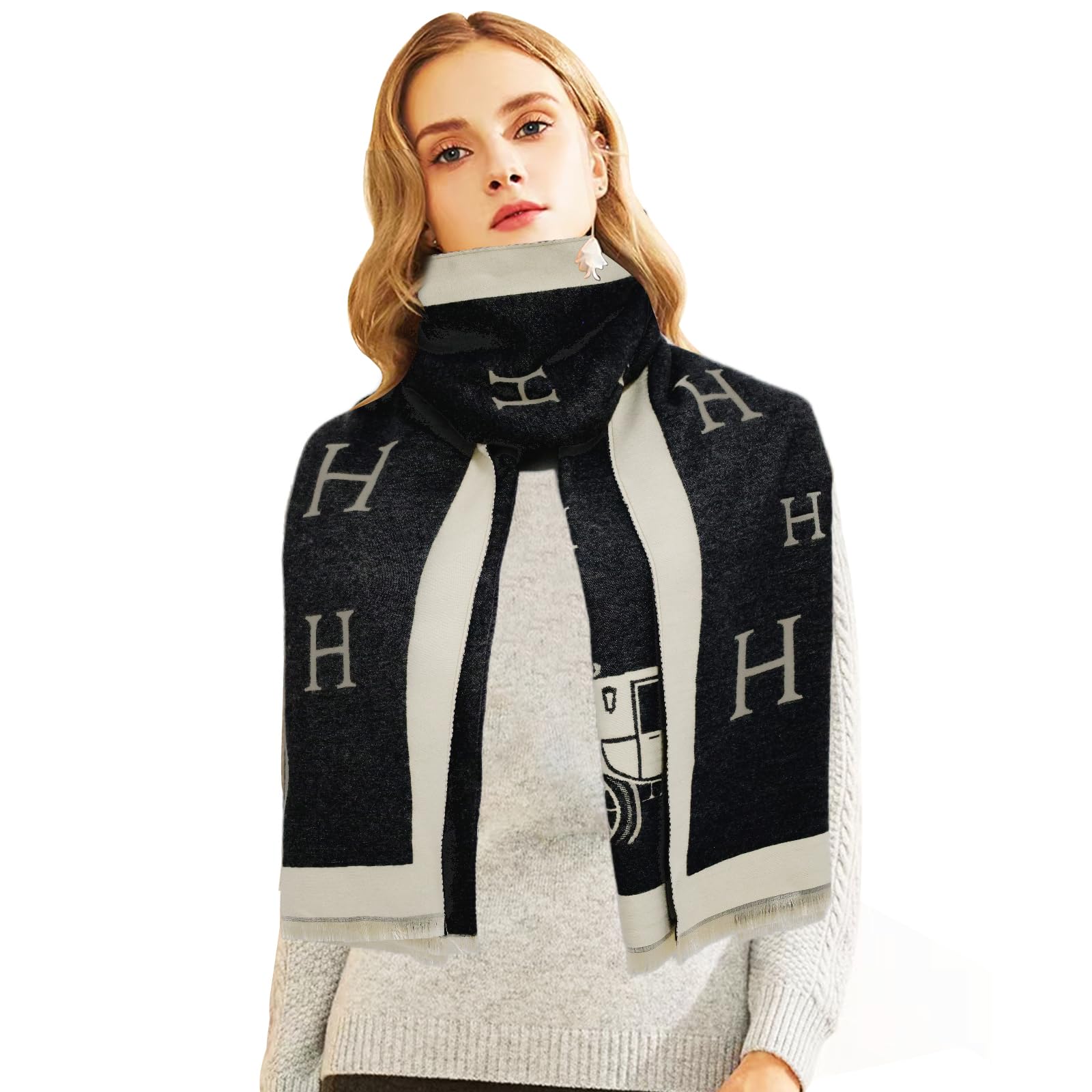 REDHOM Women's Scarf Classical,Elegant
