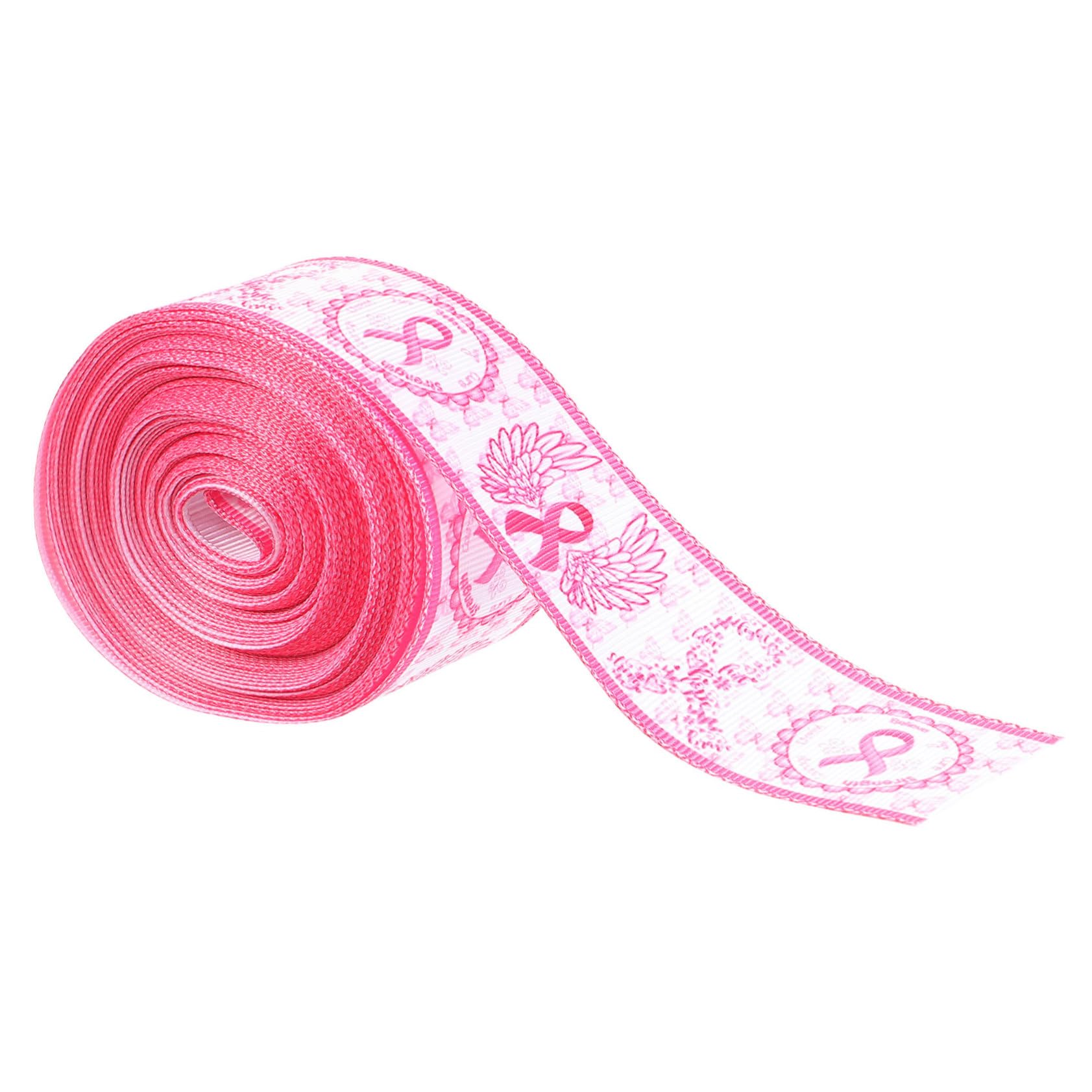 Lot De 5 Bandeaux Roses Lutte Contre Le Cancer Du Sein - Accessoire Cheveux Pour Femmes Et Filles - Course, Soutien, Sensibilisation