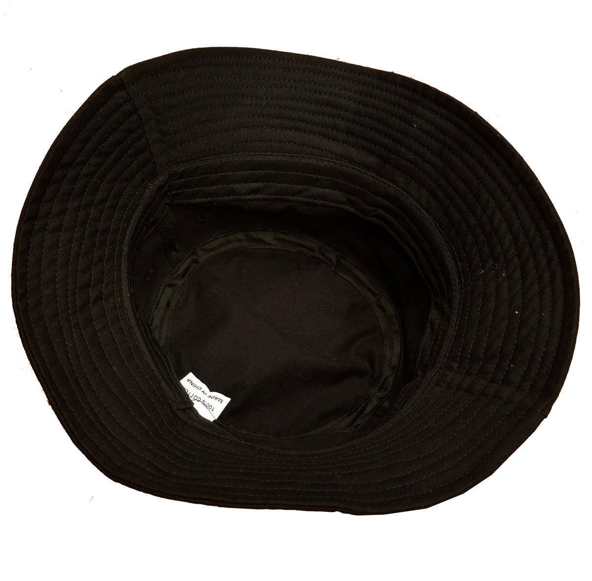 Military Retired Fire Fighters 100% Cotton Black Bucket Cap Hat